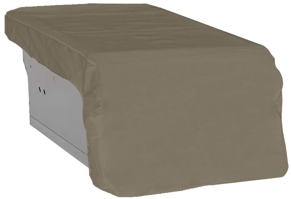 image 1 of Covers&All Built-in Grill Side Burner Cover, Waterproof UV & Weather Resistant BBQ Grill Protector, 14 in W x 24 in D x 12 in H, Beige