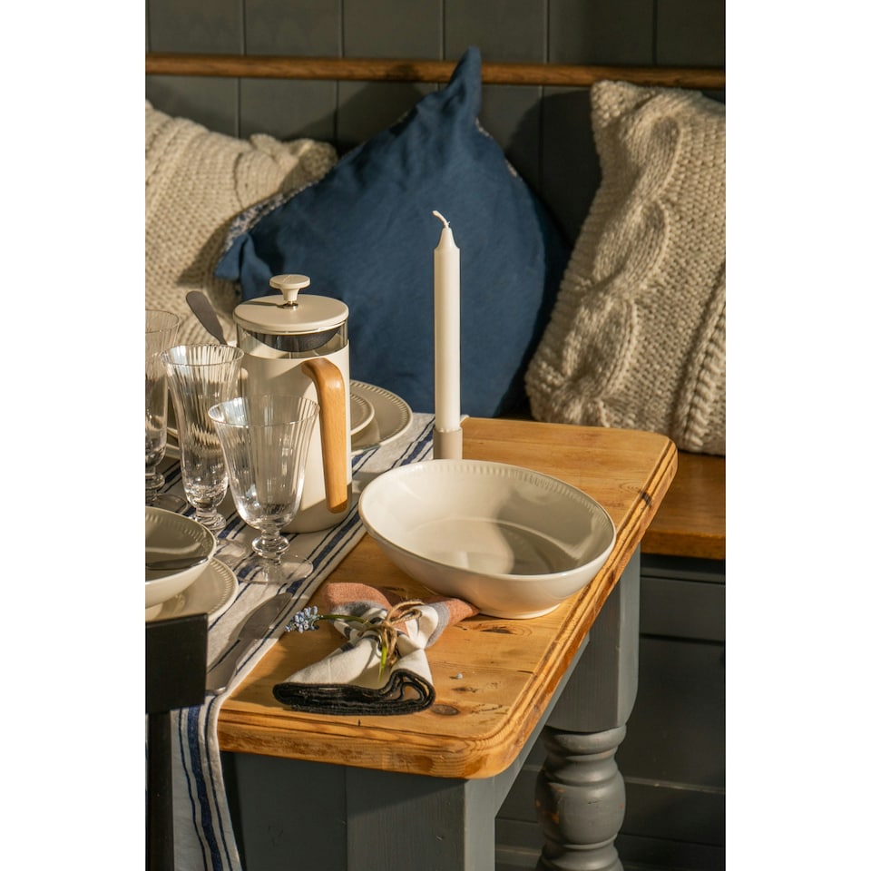 image 1 of Mikasa Serving Dish White Ceramic Oval 30.5cm