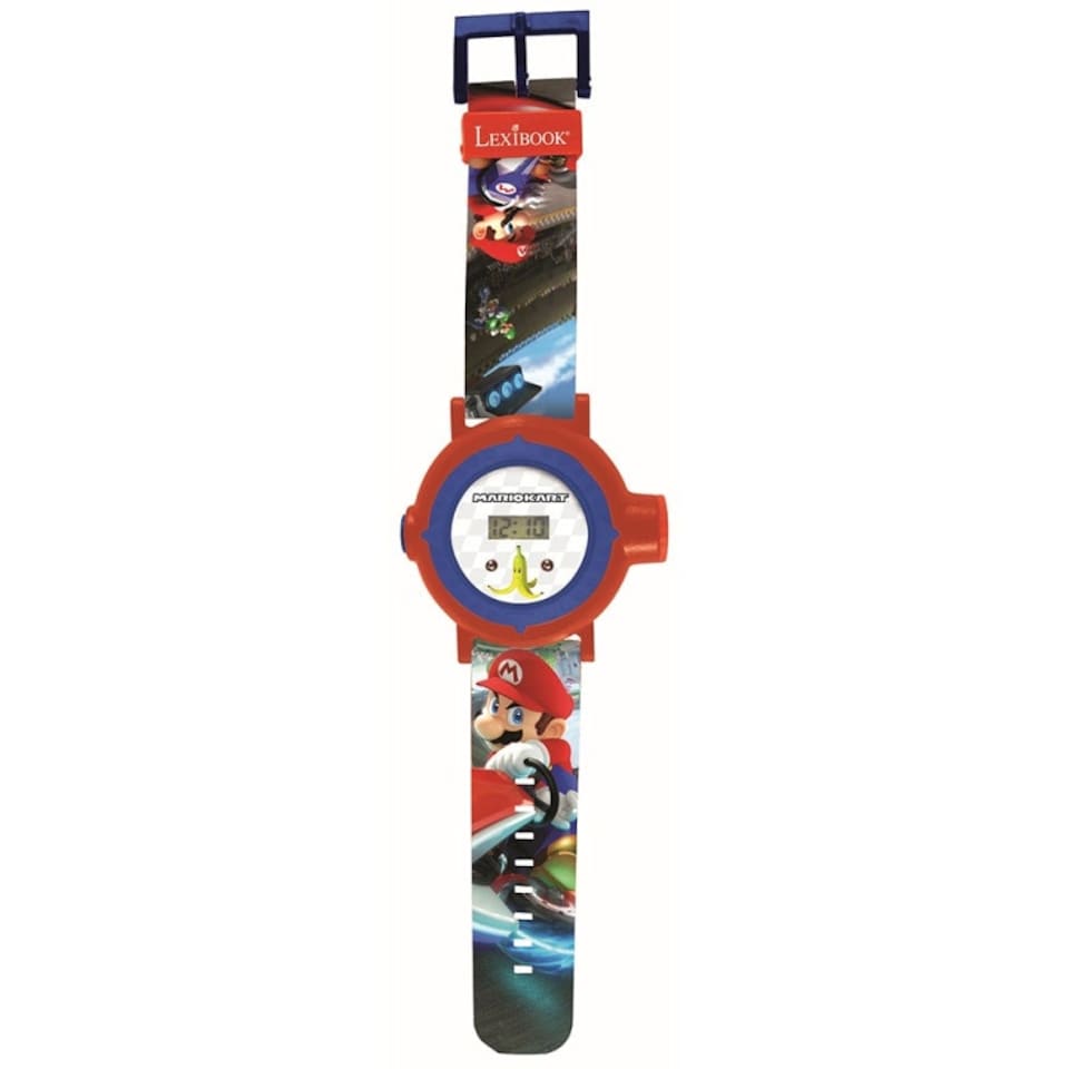 image 1 of Lexibook DMW050NI Super Mario Children's Projection Watch with 20 Images