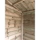 image 3 of 7 x 8 Pressure Treated T&G Apex Summerhouse + LONG WINDOWS + Overhang + Safety Toughened Glass + Euro Lock with Key (7' x 8' / 7ft x 8ft) (7x8)