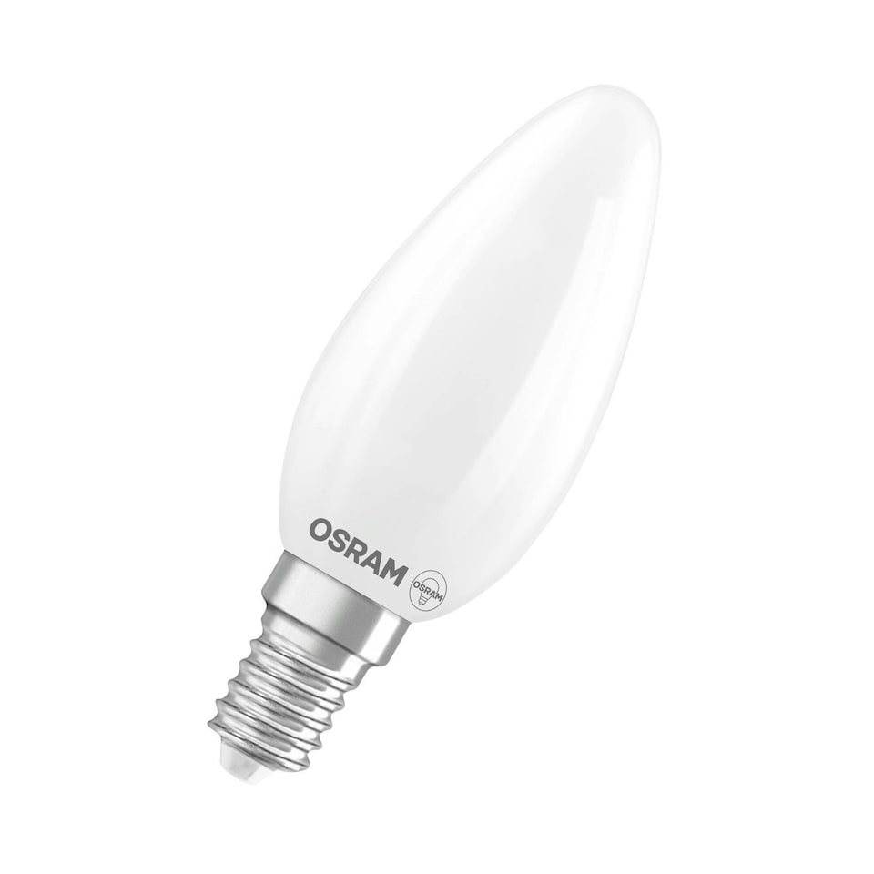 image 1 of OSRAM LED Lamp SuperStar Light Bulb B25 Candle Shape Filament Dimmable 6 Pack