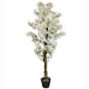image 1 of 150cm Artificial White Cherry Blossom Tree
