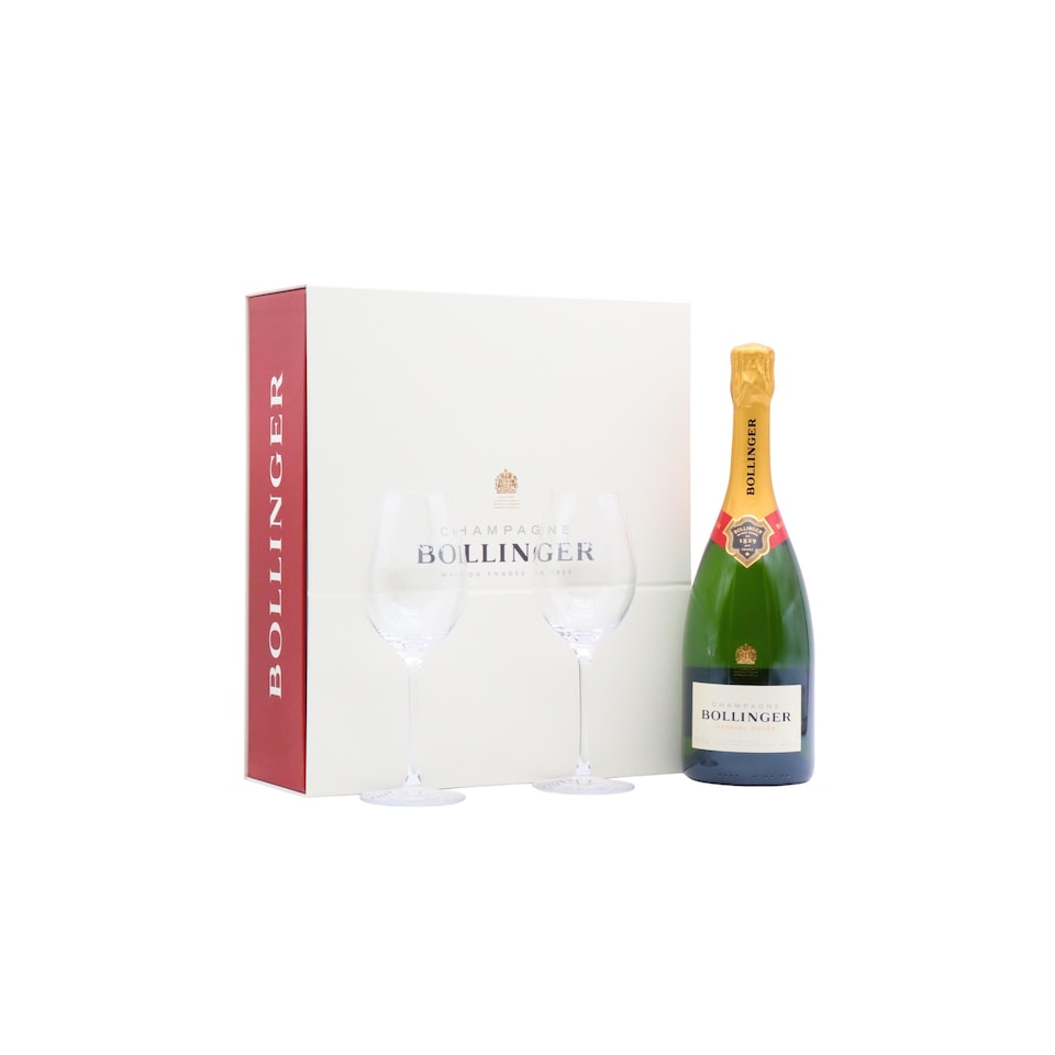 Bollinger - Special Cuvee Champagne Glass Pack | White | Champagne | 75cl | 1