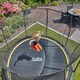 image 4 of 14ft Salta Black Comfort Edition InGround Round Trampoline with Enclosure