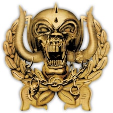 Motorhead Pin Badge: Everything Louder Forever (Enamel In-Fill) - Accessories N/A