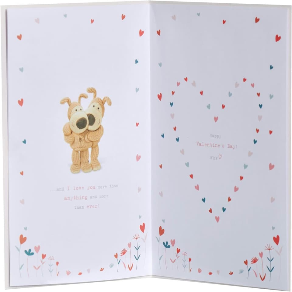 image 1 of Boofle Couple Cute Design Fiancée Valentine's Day Card