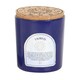 image 1 of Something Different Taurus Amber & Vanilla Lapis Lazuli Scented Candle - Blue/Brown - One Size Blue | One Size