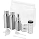 image 2 of Bullet Frankfurt Airline Approved Alu Travel Bottle Set - Transparent/Silver - 16.5 x 4.1 x 15cm | Grey
