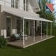 image 2 of Patio Cover Olympia 3 x 9.71 Clear - Polycarbonate - L980 x W300 x H305 cm - White White