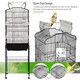 image 5 of Yaheetech 162.5 cm Tall Open Top Metal Bird Cage Large Black