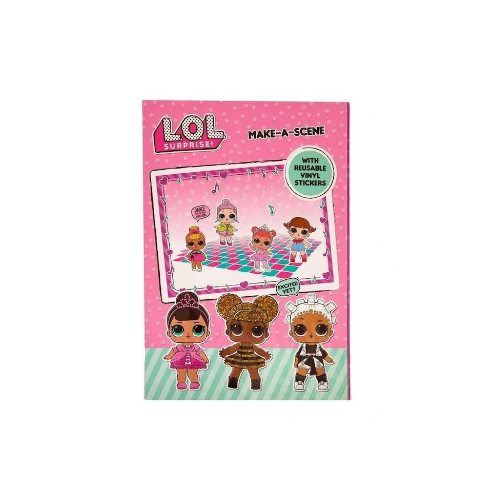 LOL Surprise Make A Scene Removable Stickers Set - Multicoloured - One Size