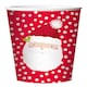 image 1 of Pack of 8 Christmas Santa Design Paper Cups