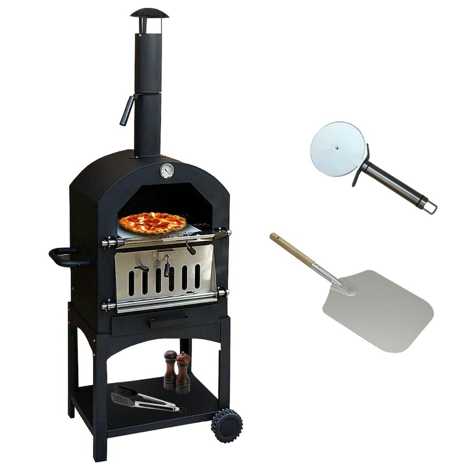 image 1 of KuKoo Outdoor Pizza Oven & Pizza Peel