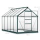image 3 of Outsunny 6x10ft Walk-In Polycarbonate Greenhouse Plant Grow Galvanized Aluminium