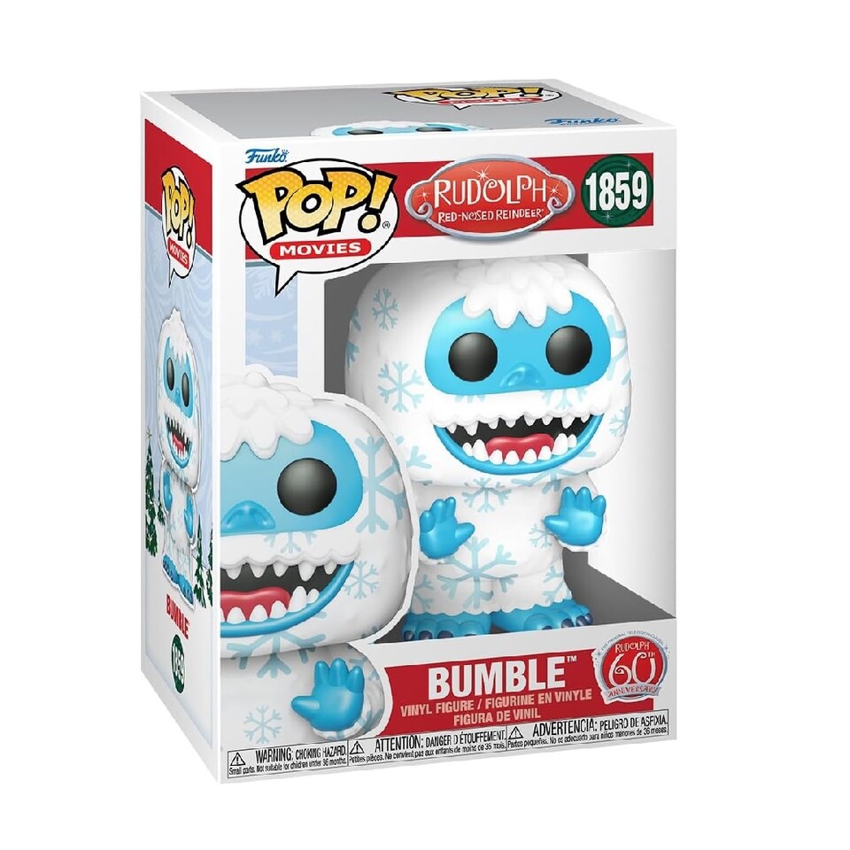 image 1 of Funko Pop Movies Rudolph The Red-Nosed Reindeer Bumble Figure 1859