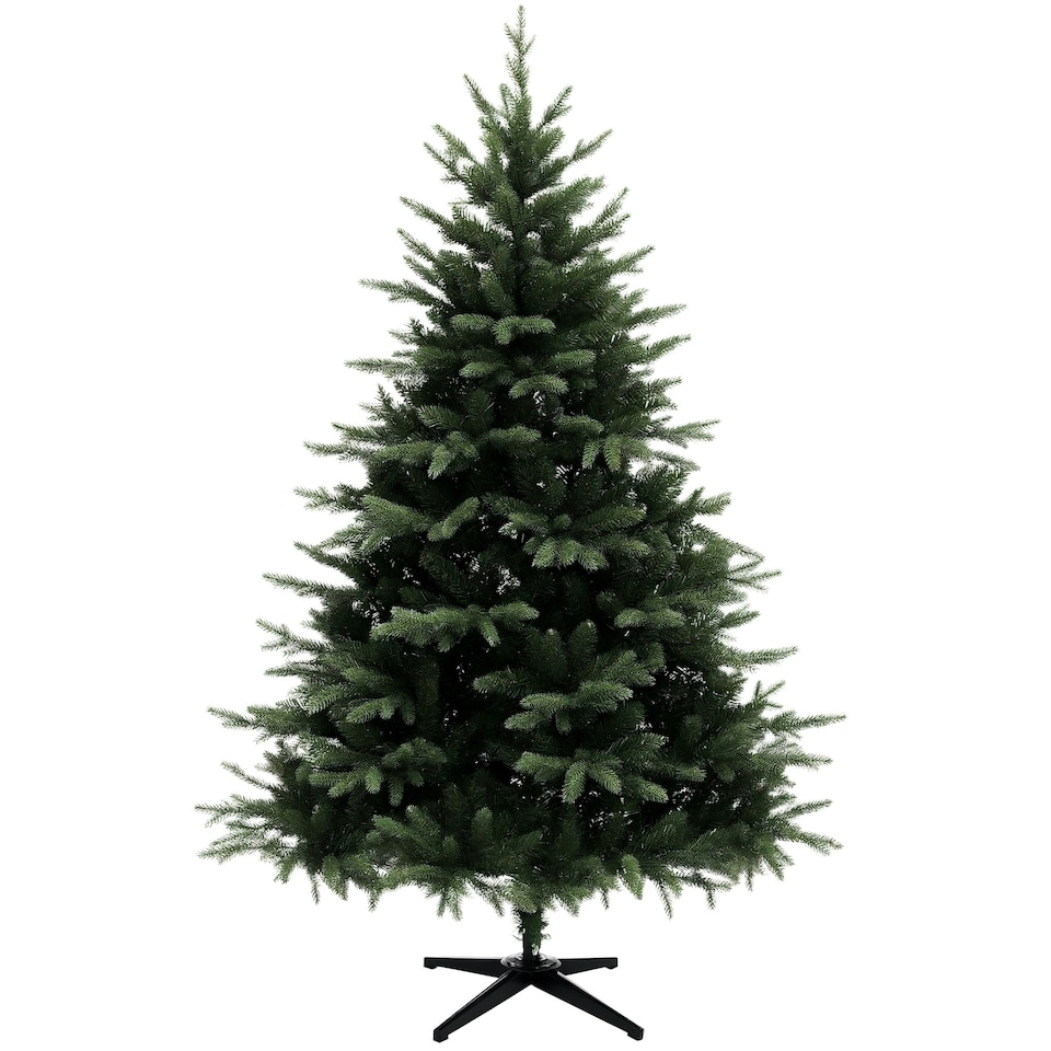 image 1 of HOMCOM 6ft Artificial Spurce Christmas Tree with 1696 Branches