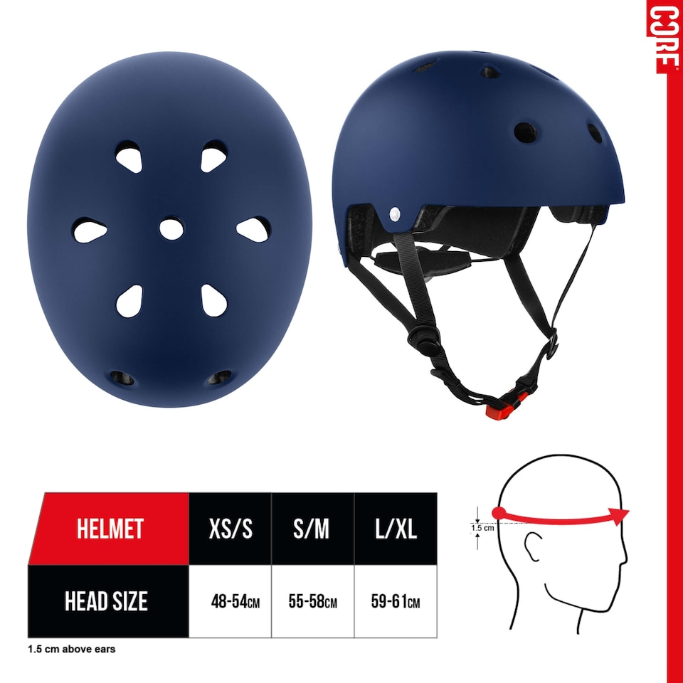 image 1 of CORE Action Sports Helmet