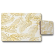 Golden Leaves (Placemat & Coaster Set)