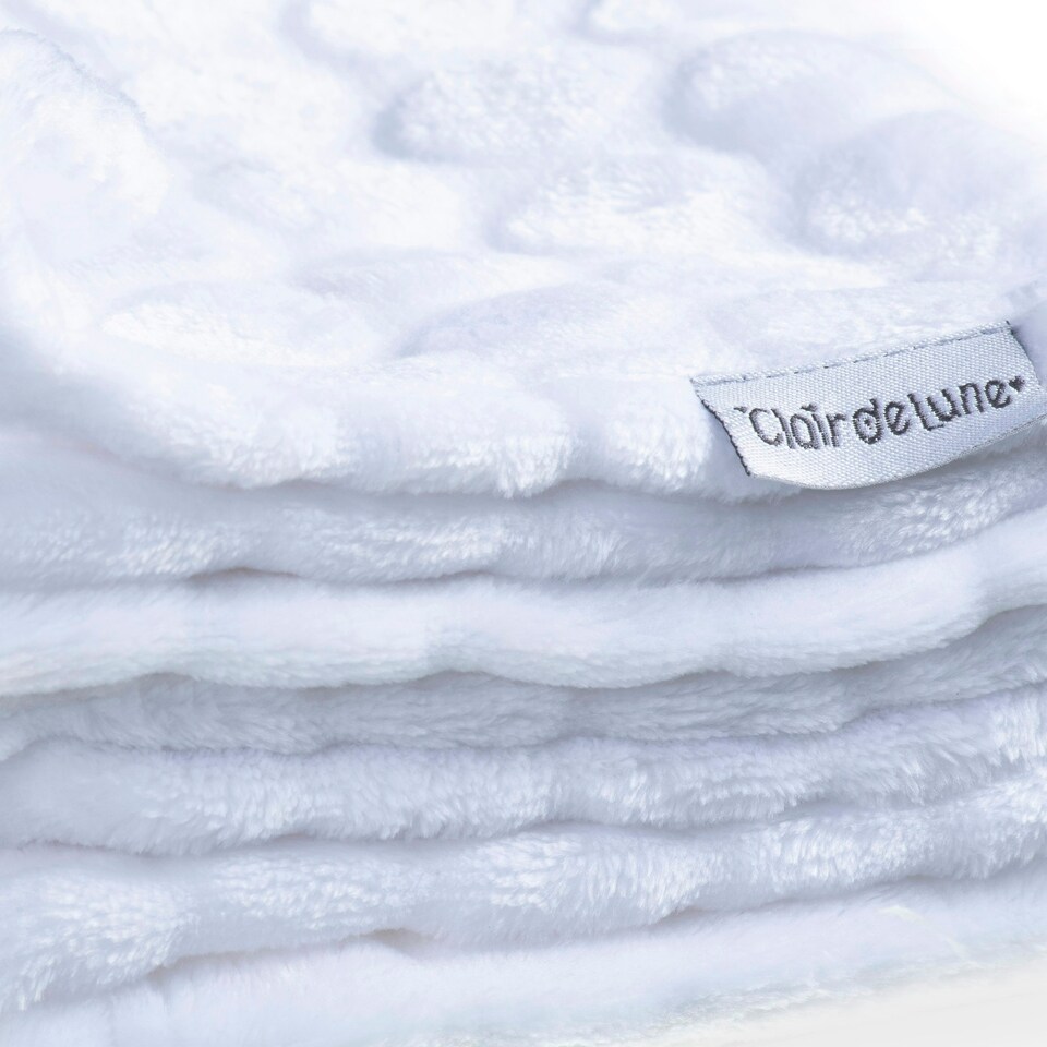image 1 of Clair de Lune Marshmallow Pram Blanket - White