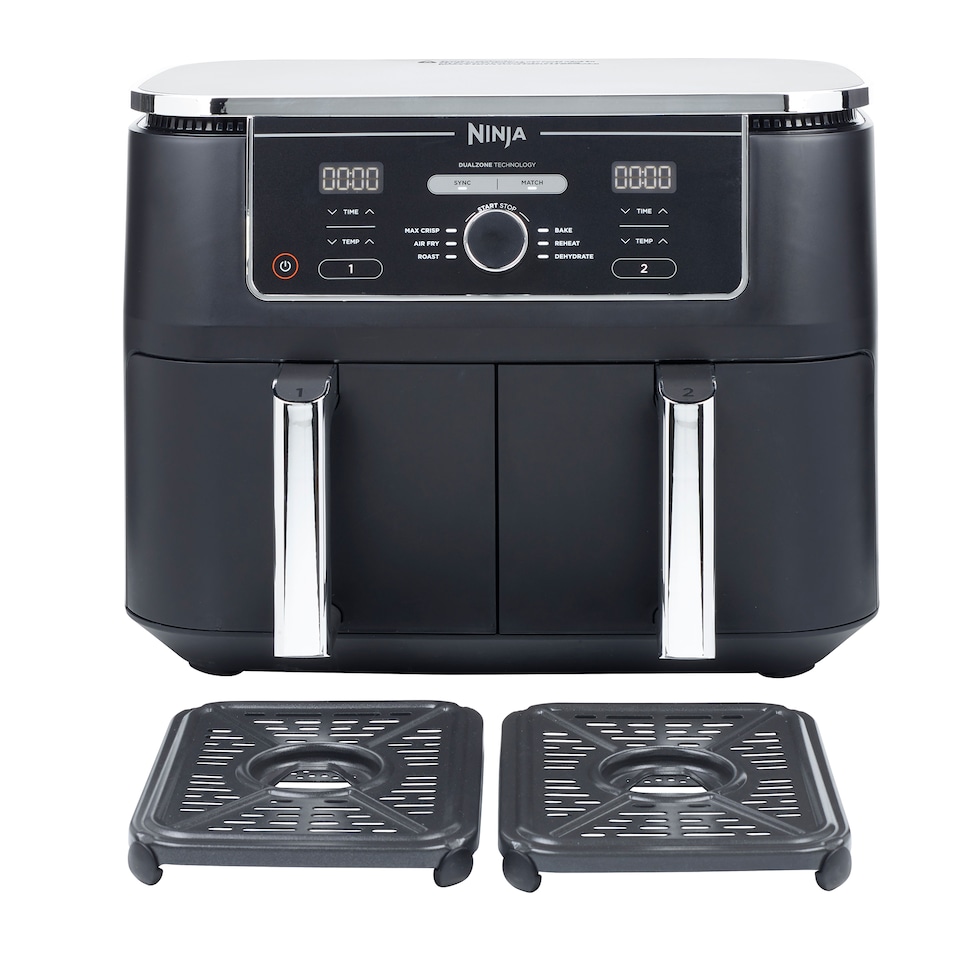 image 1 of Ninja AF400UK Foodi MAX Dual Zone Air Fryer 9.5L in Black