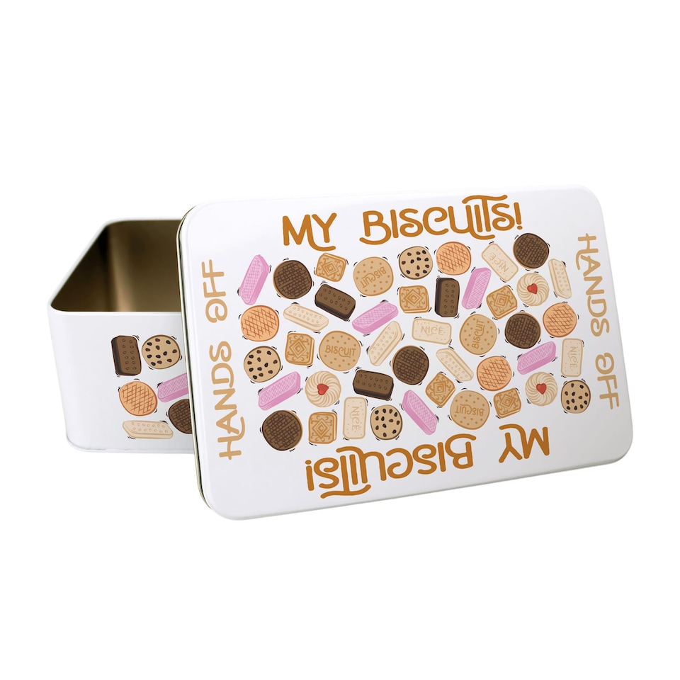 image 1 of Hands Off My Biscuits Tin