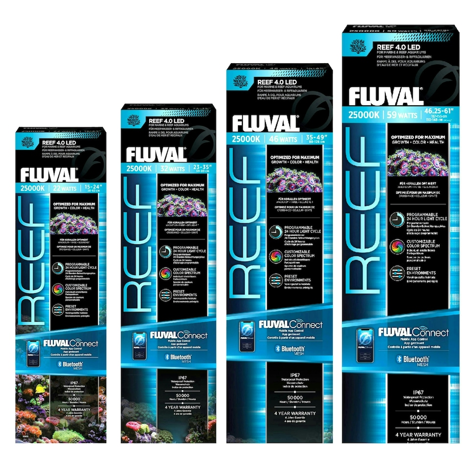 image 1 of Fluval LED Reef 4.0 Light Units | Clear