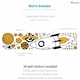 image 7 of Rocket and Stars Wall Stickers