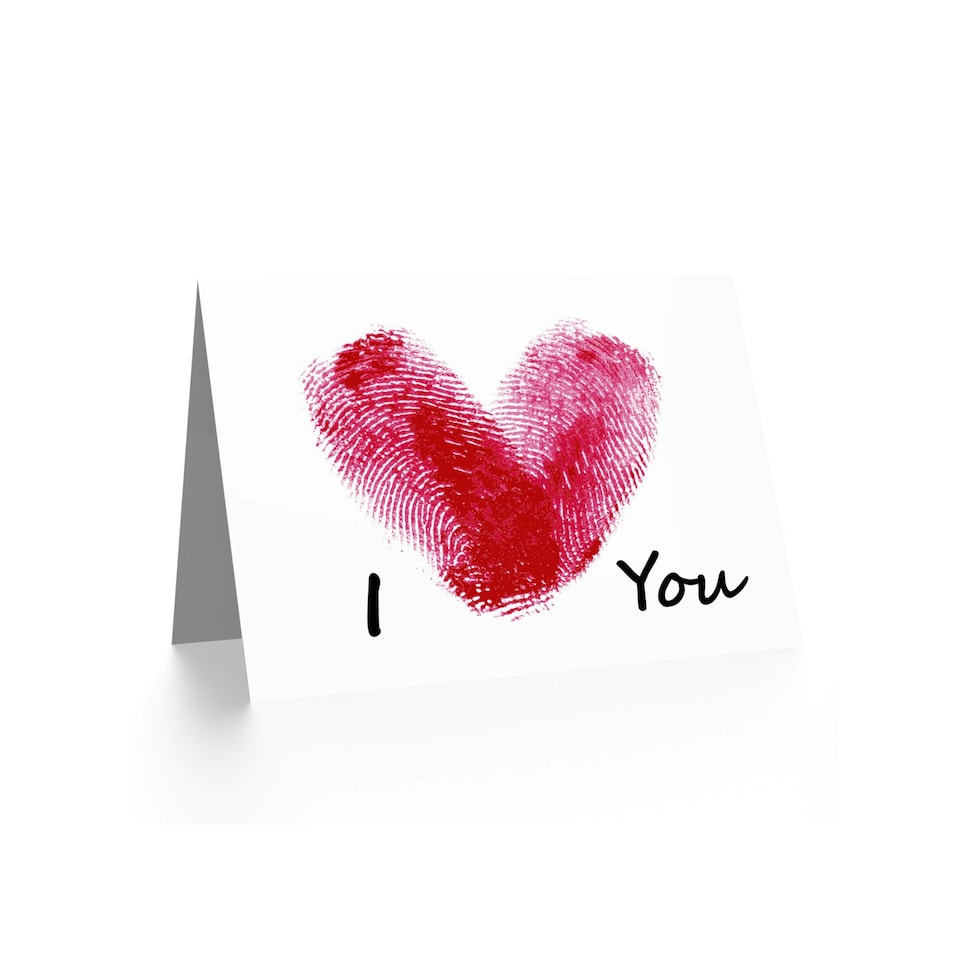 image 1 of Love You Heart Romance Anniversary Valentines Day Card