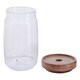image 3 of Interiors By Premier Durable Multipurpose 860ml Storage Jar, Stylish Glass Jar With Lid For Counter, Airtight Storage Jars