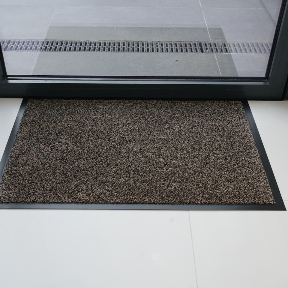 image 1 of Non Slip Absorbent Dirt Trapper Rubber Edged Door Mats
