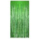image 1 of Emerald Green Bright Foil Door Curtain Backdrop 1.9m x 99cm