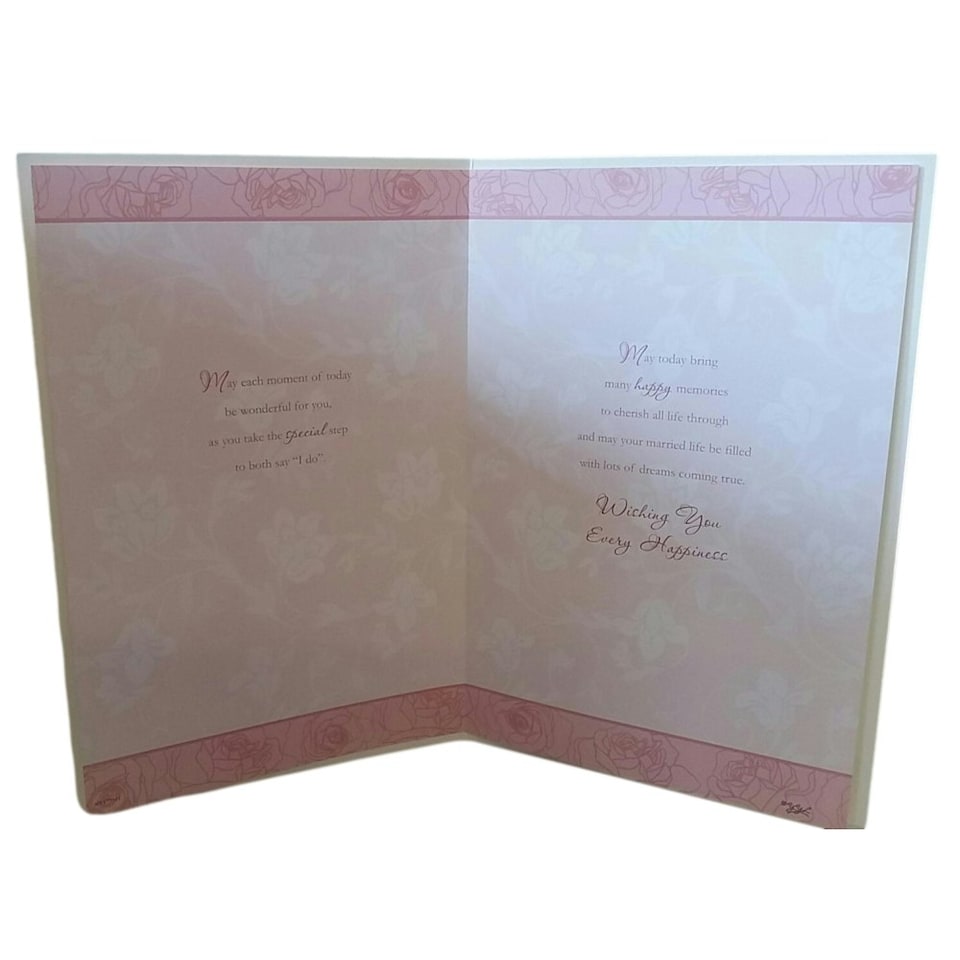 image 1 of Wedding Day Wshes Special Day Greeting Card