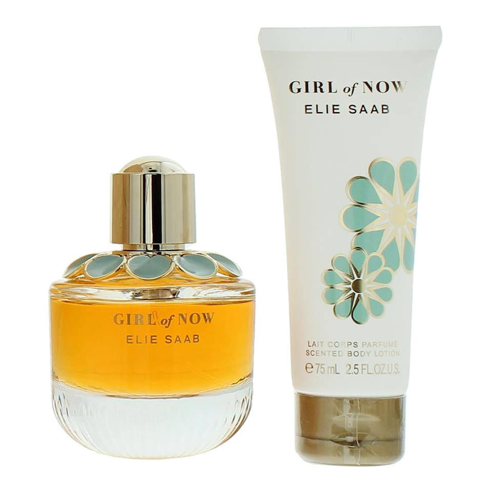 image 1 of Elie Saab Girl Of Now 2 Piece Eau de Parfum 50ml Gift Set For Her