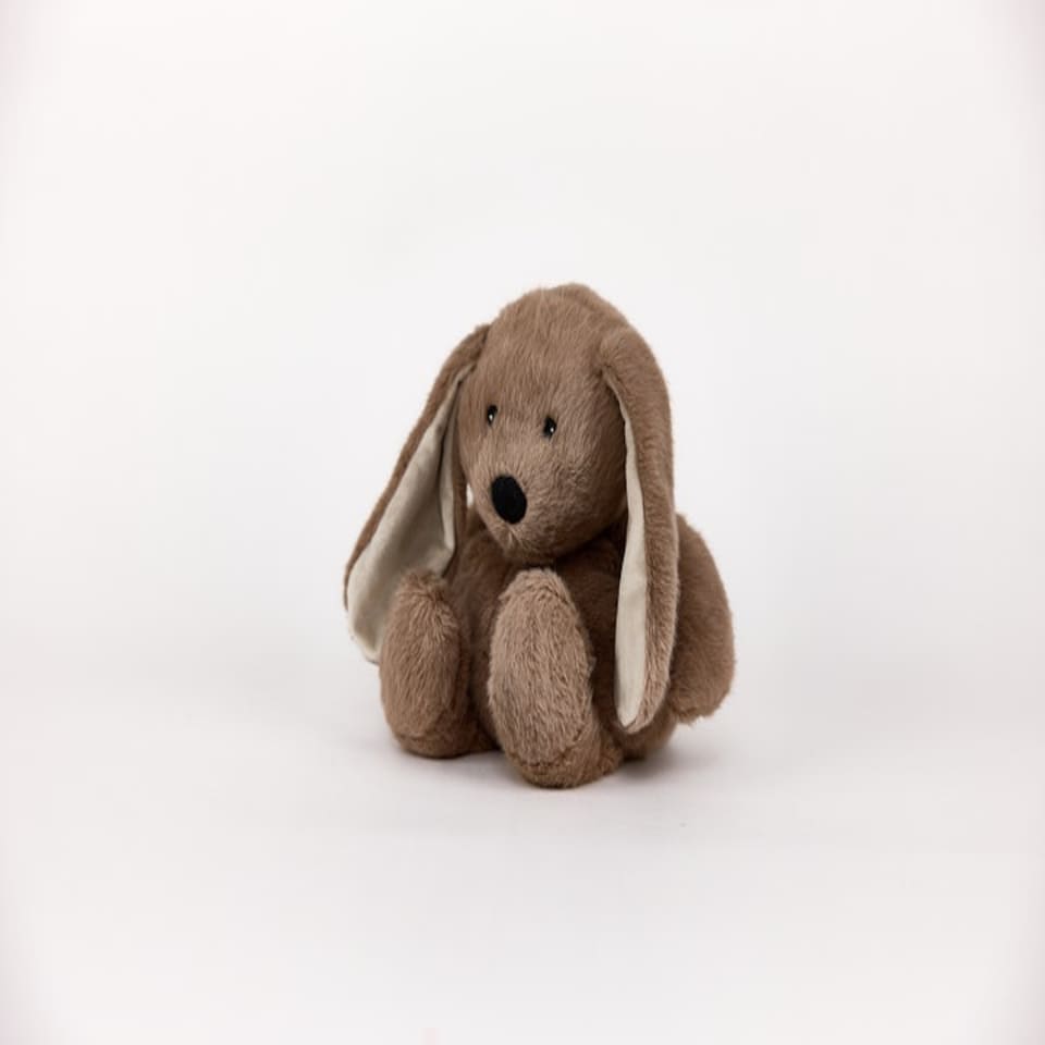 image 1 of Warmies Plush Brown Bunny Microwavable LARGE