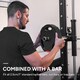 image 4 of SPORTNOW Weight Plates Set for Home Gym, 2 x 10kg, 2 x 5kg, Black | Black | Black