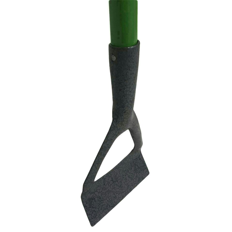image 1 of Dutch Hoe Carbon Steel Weeding Garden Soil Digging Pole 140cm Lawn Landscaping