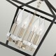 image 4 of Hinkley Stinson Lanterns Pendant Ceiling Light Black with Polished Nickel