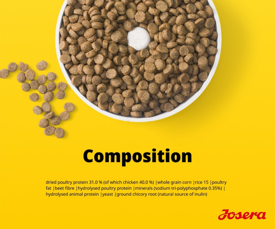 image 1 of Josera Mini Adult Chicken & Rice | Complete dry food for toy & small breeds | Gluten free | Lots of meat | Skin & Coat | Helps reduce tartar | 10kg