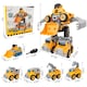 image 5 of Pack of 5 DIY Digger Trucks – Transform into 1 Big Robot!