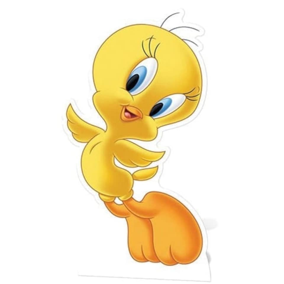Tweetie Pie Looney Tunes Star Mini Cardboard Cutout 48cm