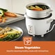 image 6 of GEEPAS 300W Rice Cooker & Steamer with Keep Warm Function, 0.6L