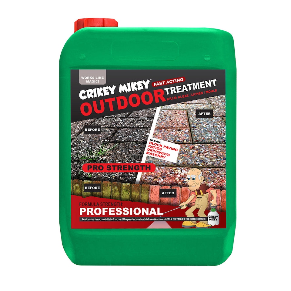 image 1 of ALGAE, LICHEN & MOULD Crikey Mikey Outdoor Treatment Professional 10L Top Up