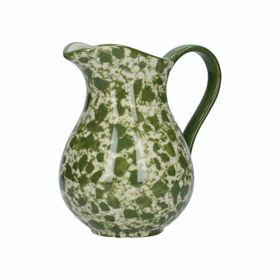London Pottery Green Decorative Ceramic Water Jug Tesco Groceries