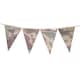 image 1 of Metallic Silver Party Bunting 10m with 20 Pennants