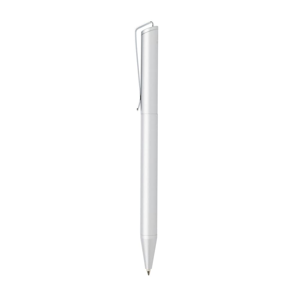 image 1 of XD Collection Xavi Recycled Pen - Silver - 14.2cm x 1cm