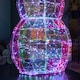 image 7 of 91cm DreamLights Iridescent Christmas Snowman with 400 White LEDs