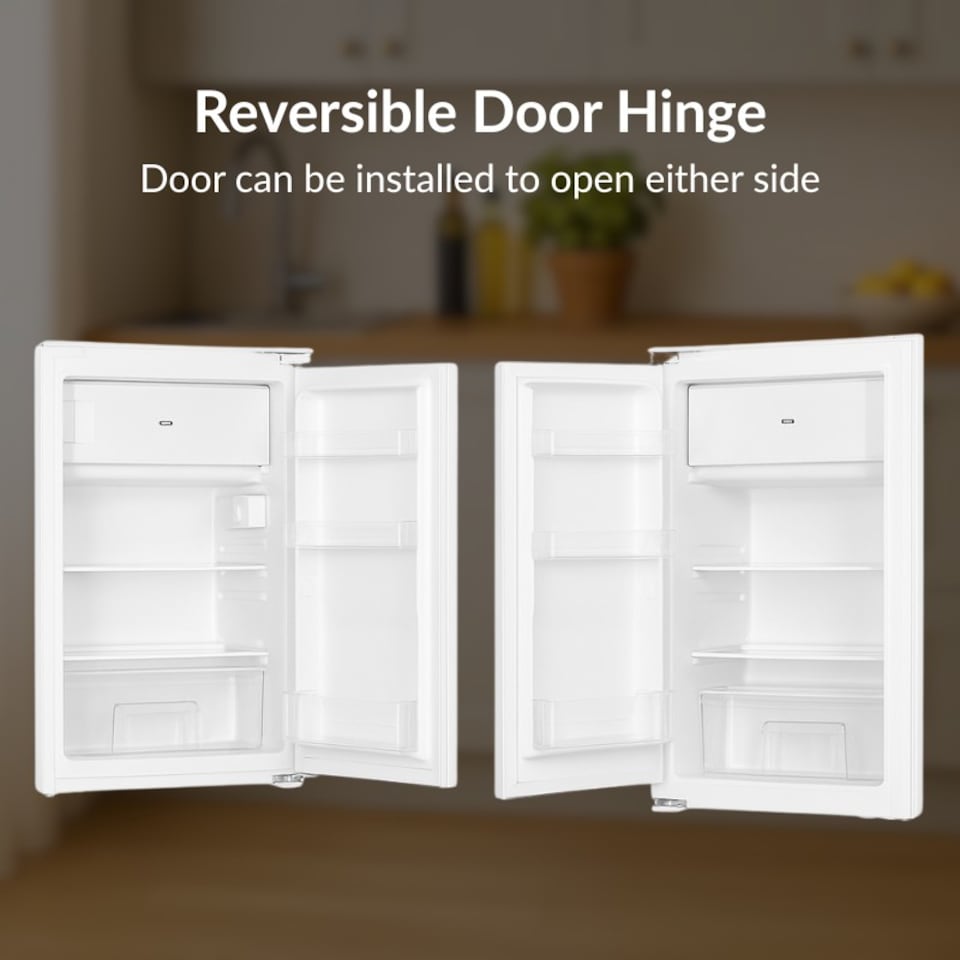 image 1 of HYE Integrated In-column Under Counter Fridge & Icebox 118L - RF01BIUC118W01