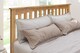image 3 of Gladstone Double 4ft 6 Solid Oak Bed Frame | Brown | Double
