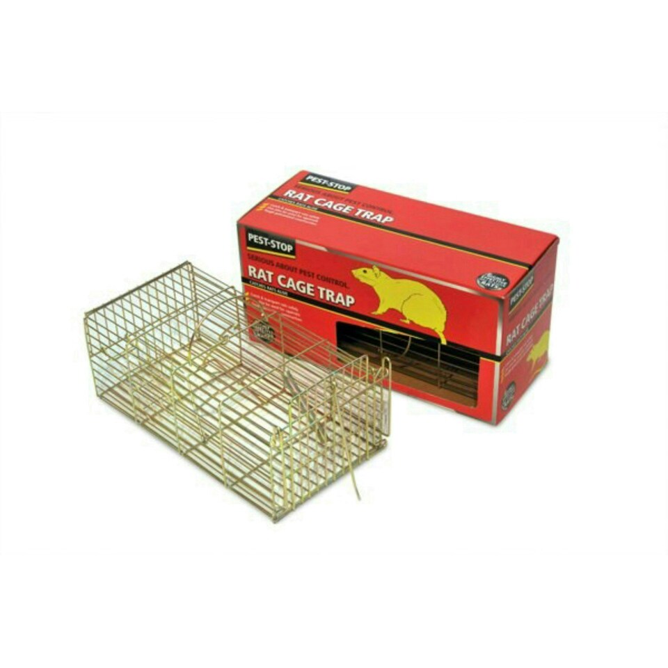 image 1 of Pest-Stop Systems Rat Cage Trap 14In