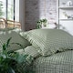 image 3 of TLC Gingham Frilled Duvet Set